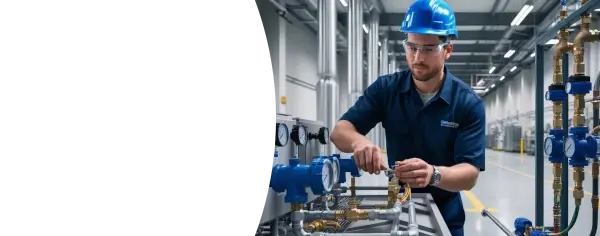 Montaż instalacji sprężonego powietrza